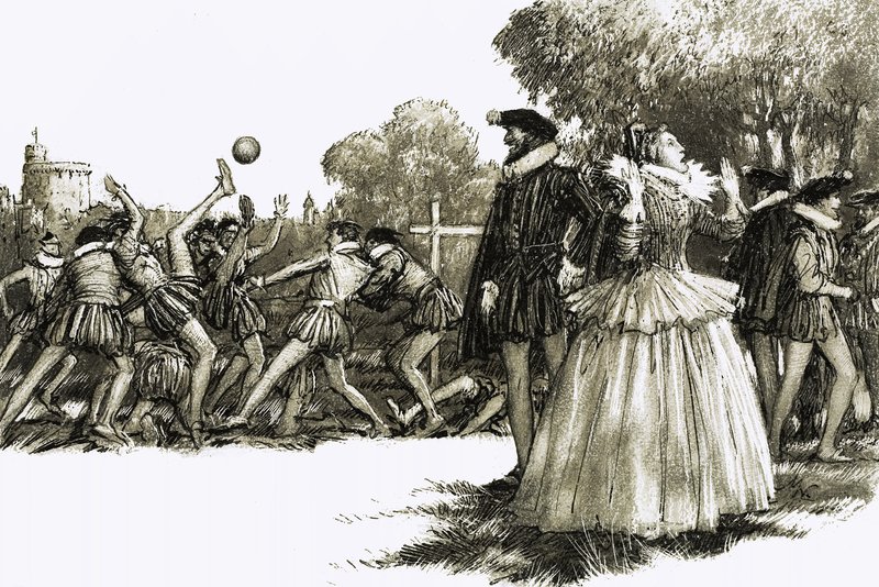 Dronning Elizabeth I var forfærdet over den brutale sport af John Millar Watt