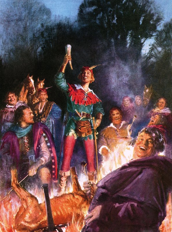 Robin Hood og hans lystige mænd af John Millar Watt