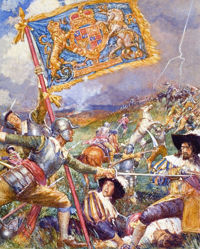 Den ukronede konge af England af John Millar Watt