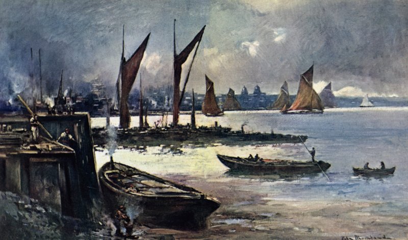 Greenwich (Color Litho) af John Muirhead