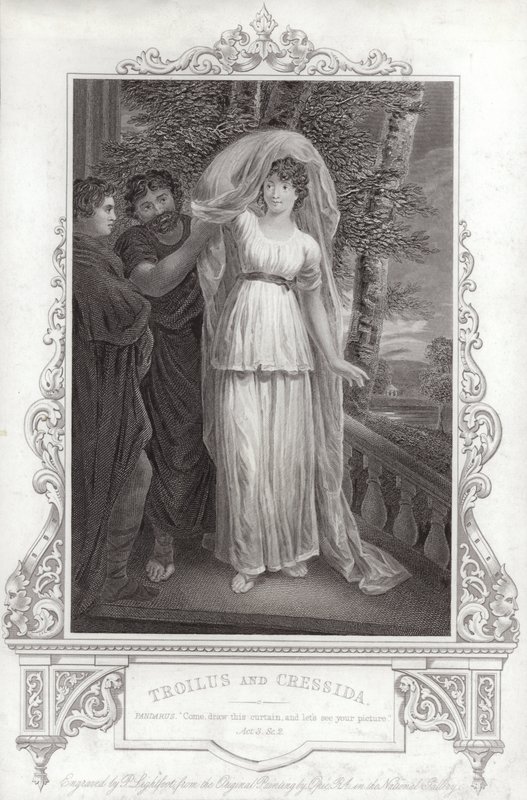 Troilus og Cressida af John Opie