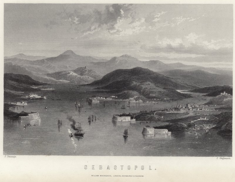 Sevastopol i Ukraine af John Ramage