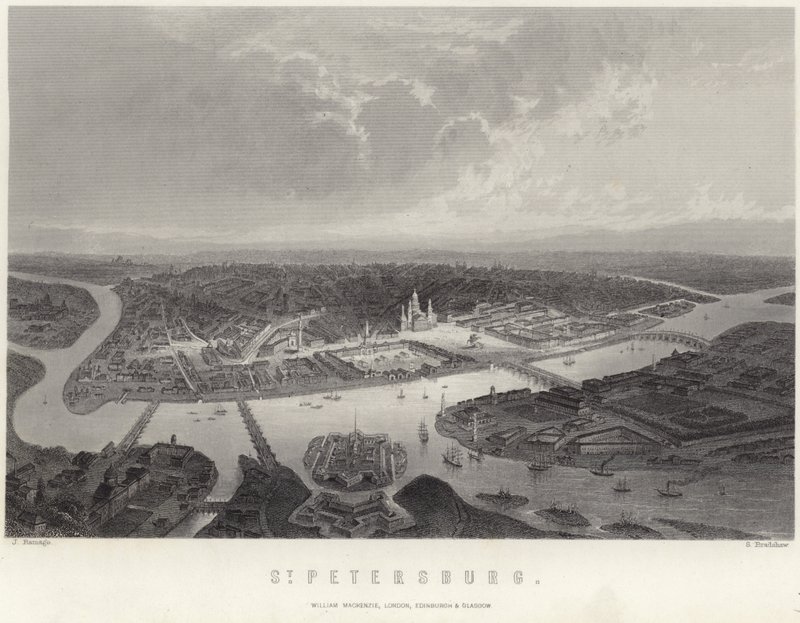 Sankt Petersborg i Rusland af John Ramage