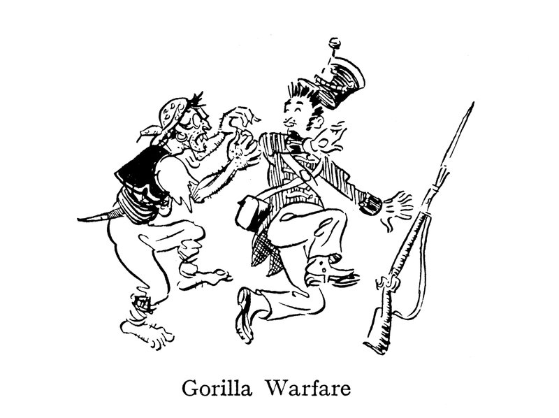 Gorilla Warfare, som praktiseret i Spanien og Portugal under Napoleonskrigene af John Reynolds