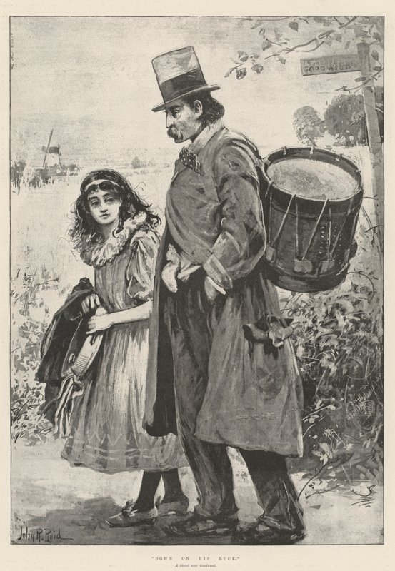 Ned på sit held af John Robertson Reid