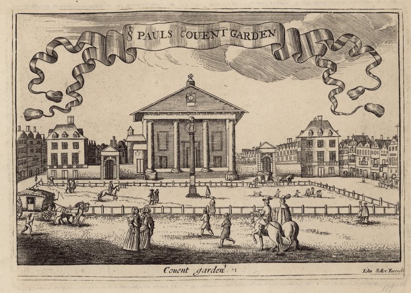 St Pauls Covent Garden af John Seller