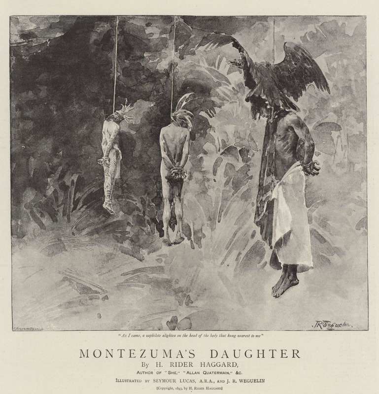 Montezumas datter af John Seymour Lucas