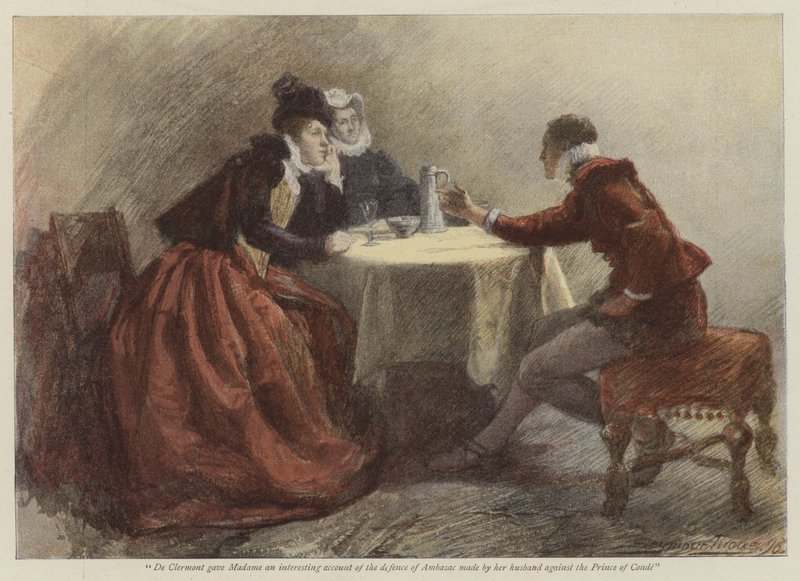 The Heart of Denise (chromolitho) af John Seymour Lucas
