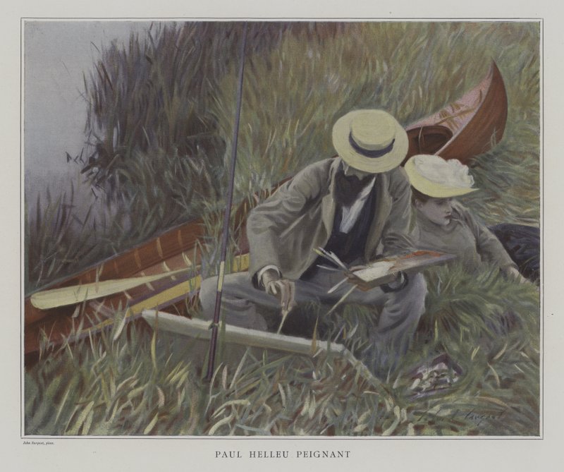 Paul Helleu-maleri (Paul Helleu-maleri) af John Singer after Sargent