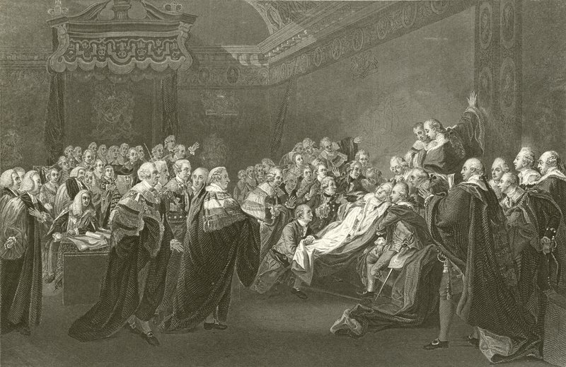 Chathams død af John Singleton Copley