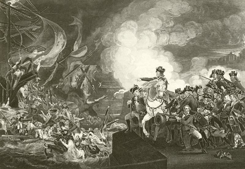 Belejringen af Gibraltar af John Singleton Copley