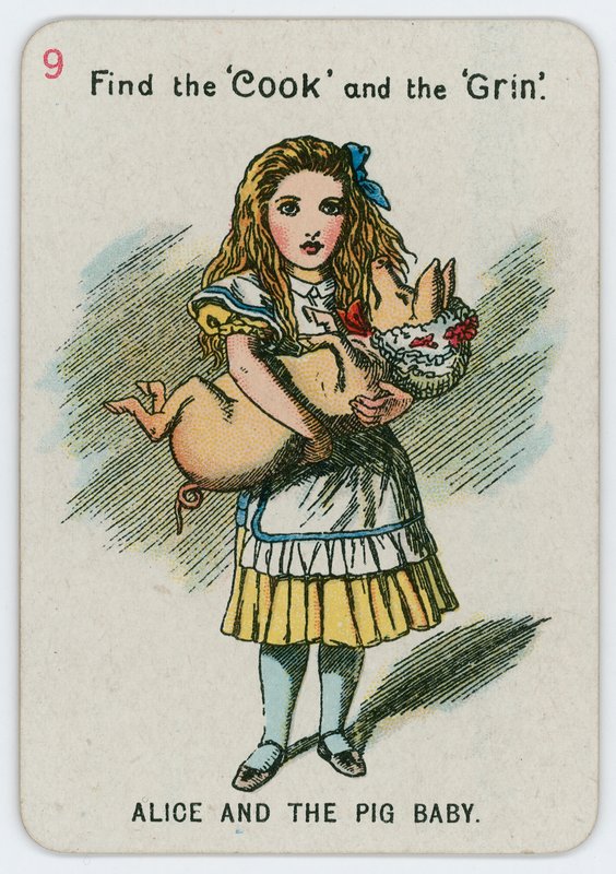 Alice og grisebabyen af John Tenniel
