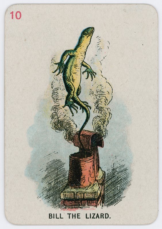 Bill the Lizard af John Tenniel