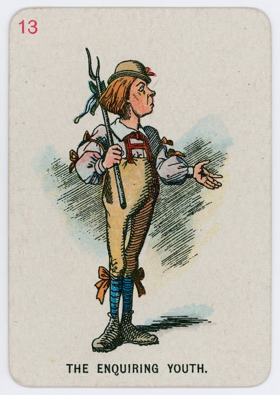 Den spørgende ungdom af John Tenniel