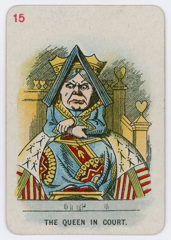 Dronningen i Retten af John Tenniel
