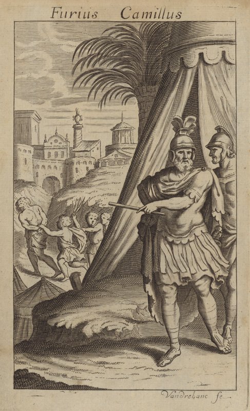 Marcus Furius Camillus, romersk soldat og statsmand af John Vanderbank