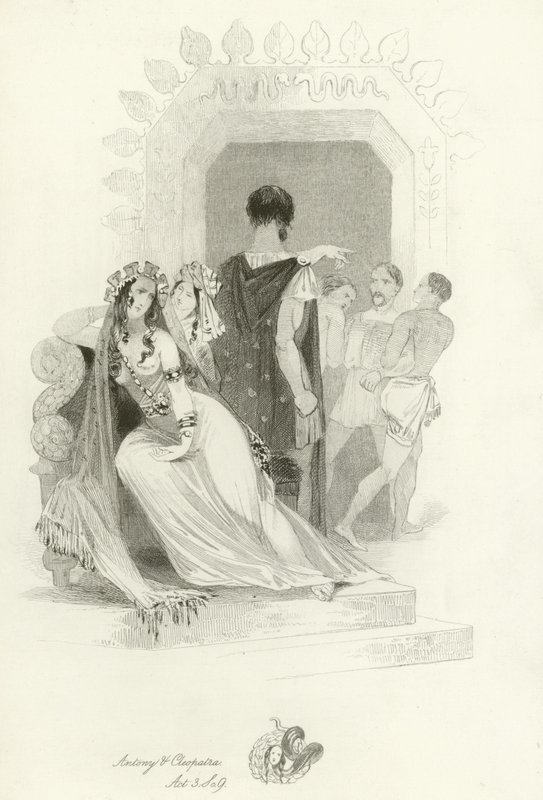 Antony og Cleopatra af Joseph Kenny Meadows