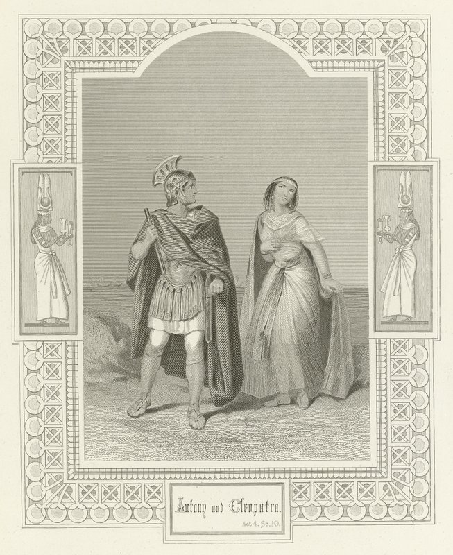 Antony og Cleopatra, akt IV, Scene X af Joseph Kenny Meadows