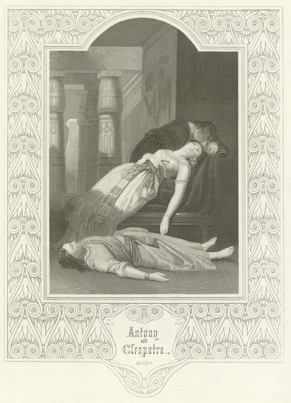 Antony og Cleopatra, 5. akt, Scene II af Joseph Kenny Meadows