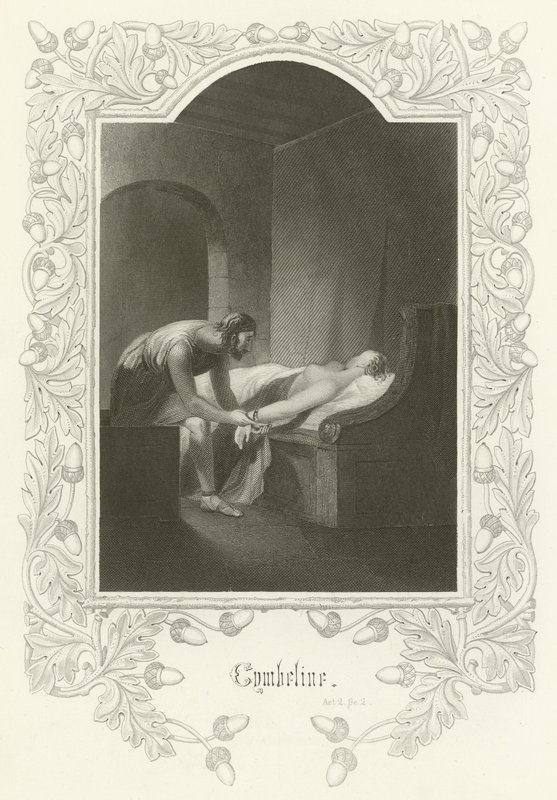 Cymbeline, akt II, Scene II af Joseph Kenny Meadows