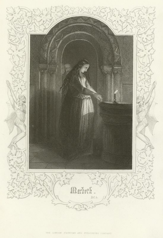 Macbeth, Akt V af Joseph Kenny Meadows