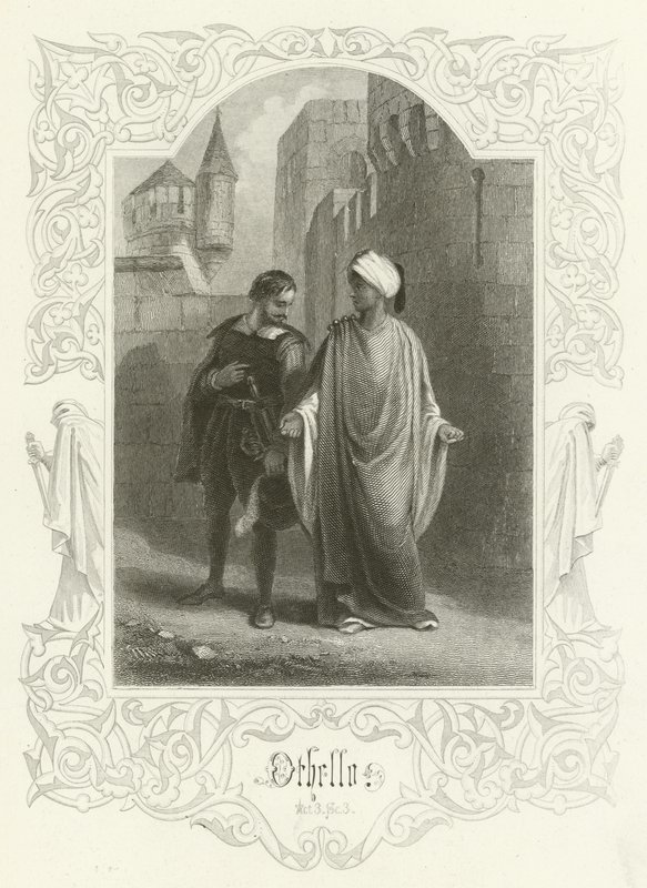 Othello, akt III, scene III af Joseph Kenny Meadows
