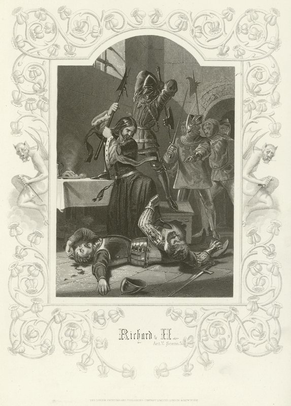 Richard II, Akt V, Scene V af Joseph Kenny Meadows