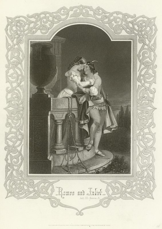 Romeo og Julie, akt III, Scene V af Joseph Kenny Meadows