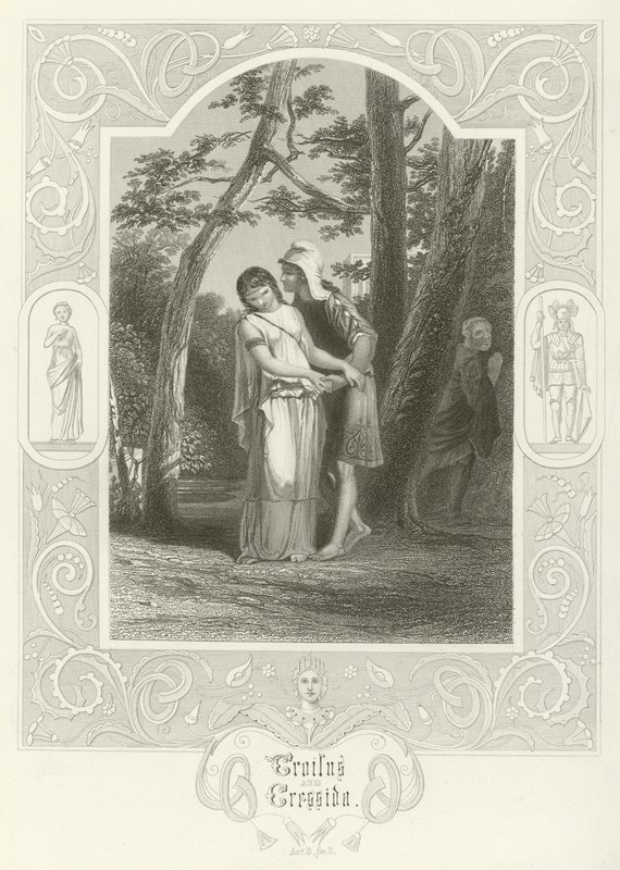 Troilus og Cressida, akt III, scene ii af Joseph Kenny Meadows