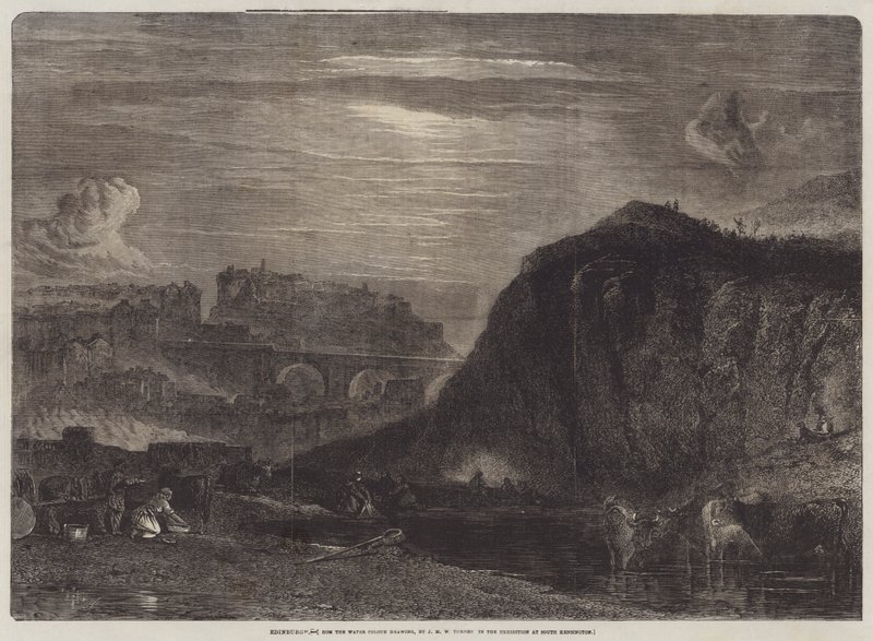 Edinburgh af Joseph Mallord William Turner