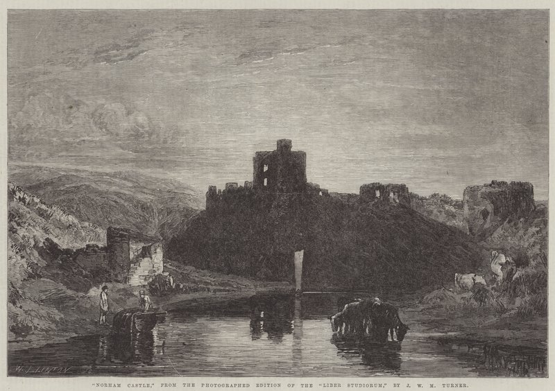 Norham Slot af Joseph Mallord William Turner