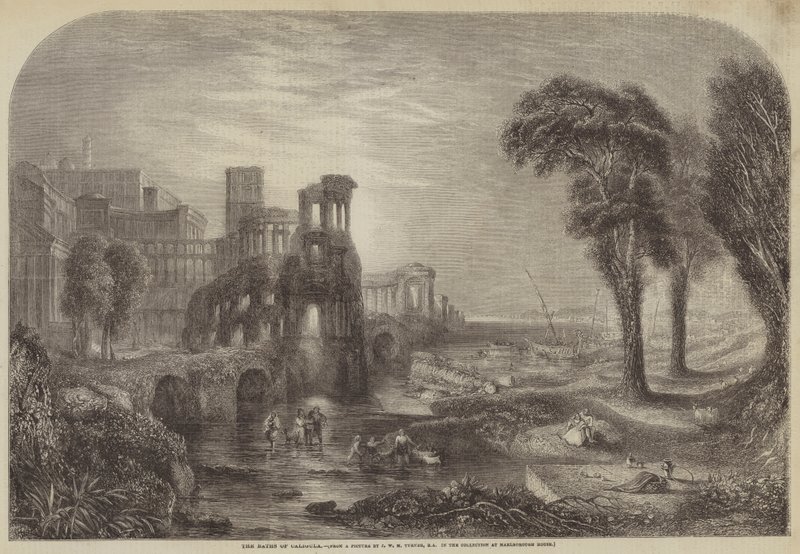 Caligulas bade af Joseph Mallord William Turner
