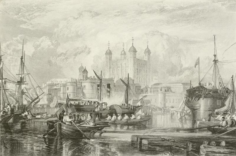The Tower of London af Joseph Mallord William Turner