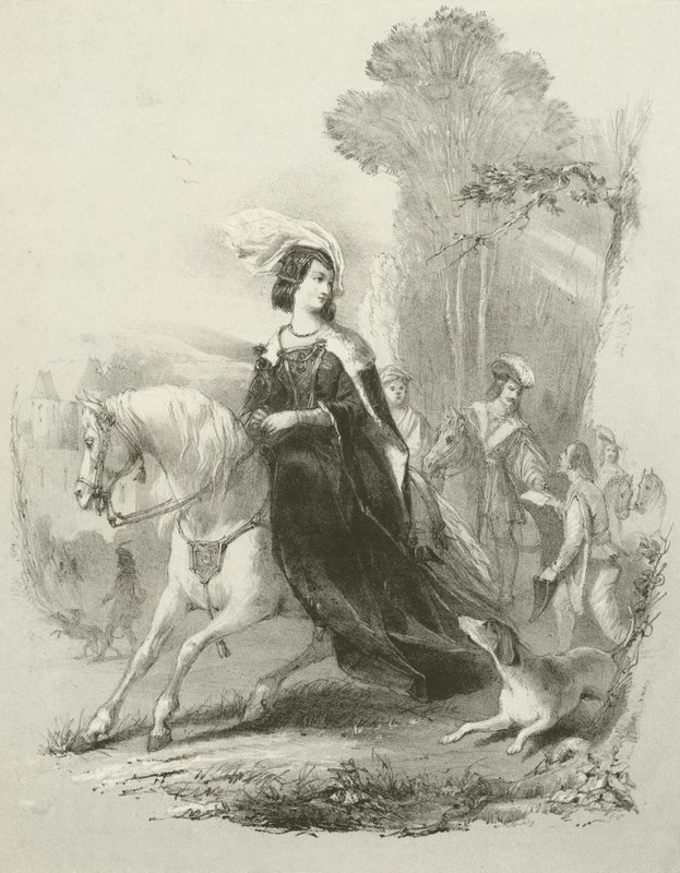 Fair Rosamond af Joseph Nash