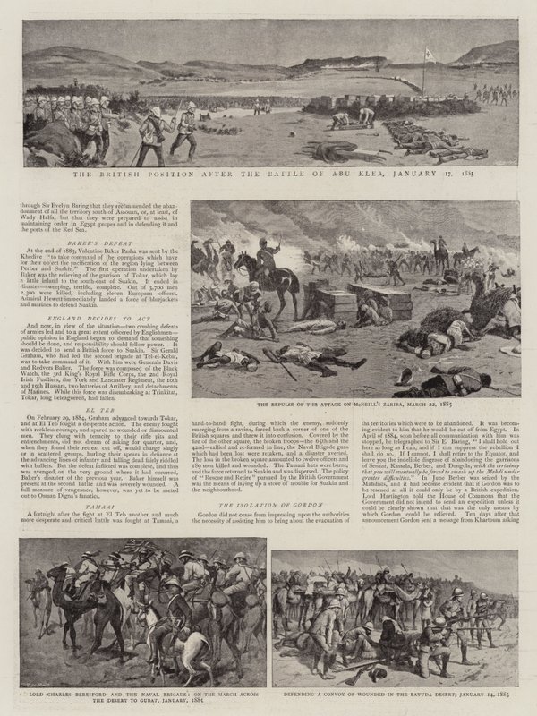 Briterne i Egypten af Joseph Nash