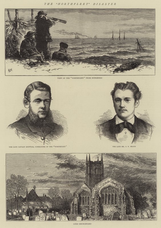 Northfleet-katastrofen af Joseph Nash