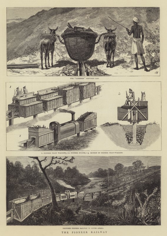 Pioneer Railway af Joseph Nash
