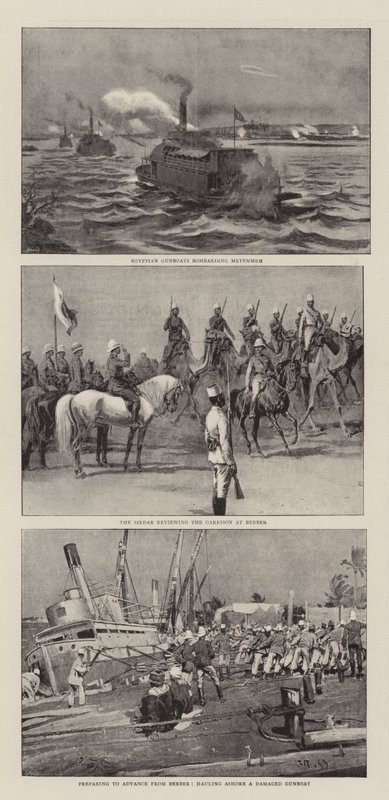 Oprøret i Soudan af Joseph Nash