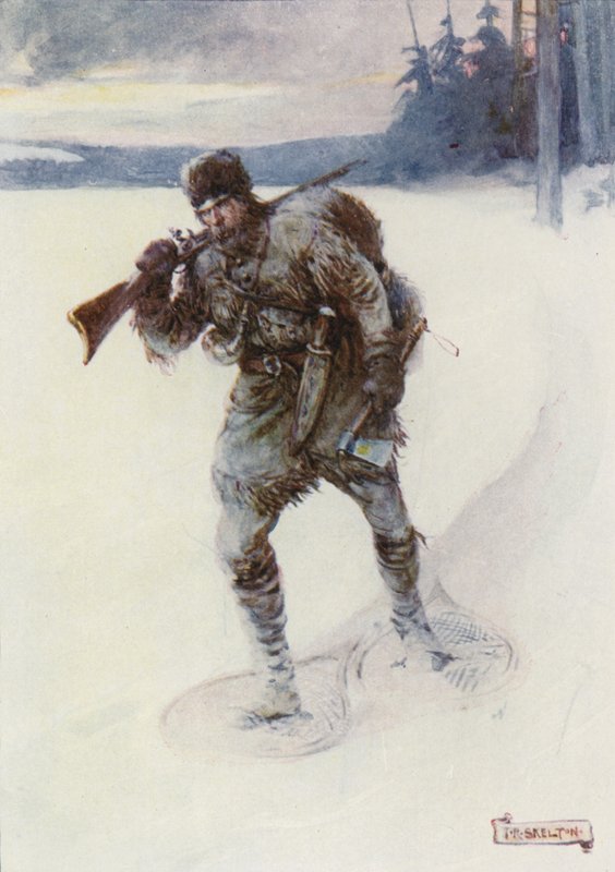 Alene over den sporløse sne af Joseph Ratcliffe Skelton