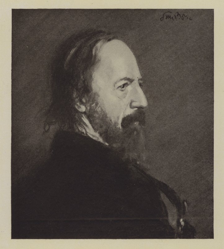 Lord Alfred Tennyson af Joseph after Simpson