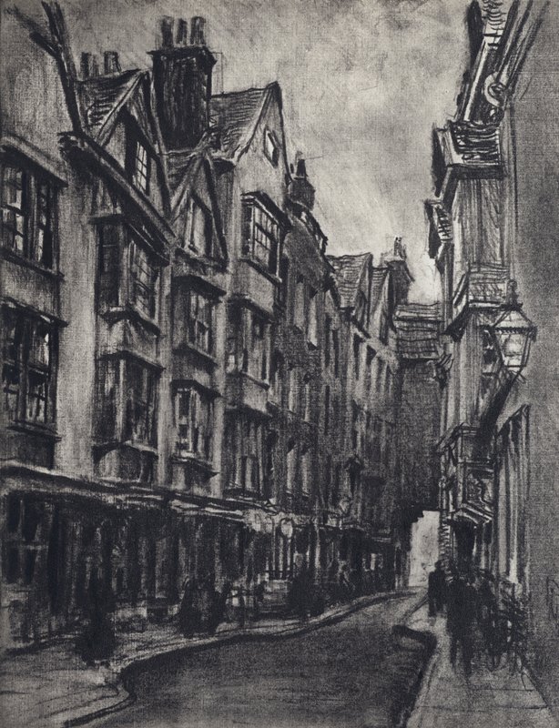 Tøjmesse (litho) af Joseph (after) Pennell
