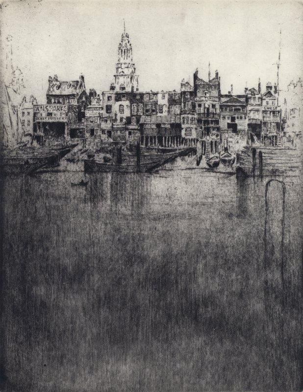 Limehouse (medlemmer) af Joseph (after) Pennell