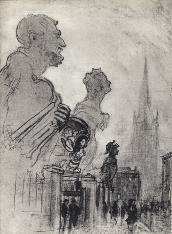 Skibsbrydere, Pimlico (litho) af Joseph (after) Pennell