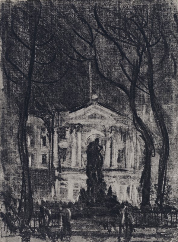 Imperiet (litho) af Joseph (after) Pennell