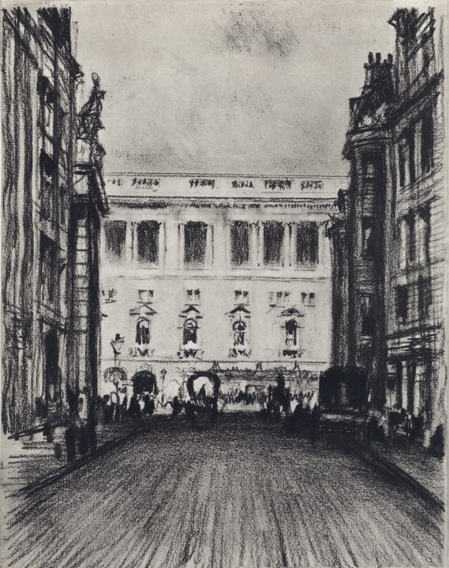 The Gaiety (litho) af Joseph (after) Pennell