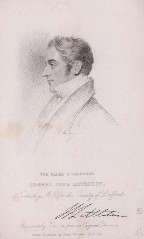 Edward Littleton af Joseph (after) Slater