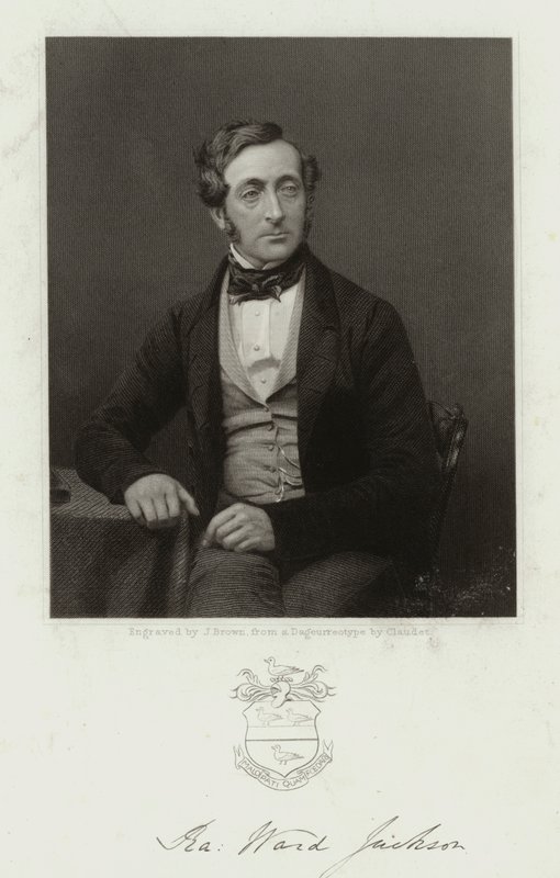 Ralph Ward Jackson, britisk advokat, jernbaneformand, konservativ politiker og MP for Hartlepool af Joseph Brown