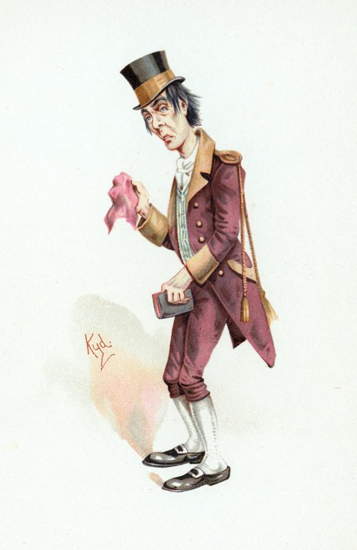 Job Trotter, illustration fra 