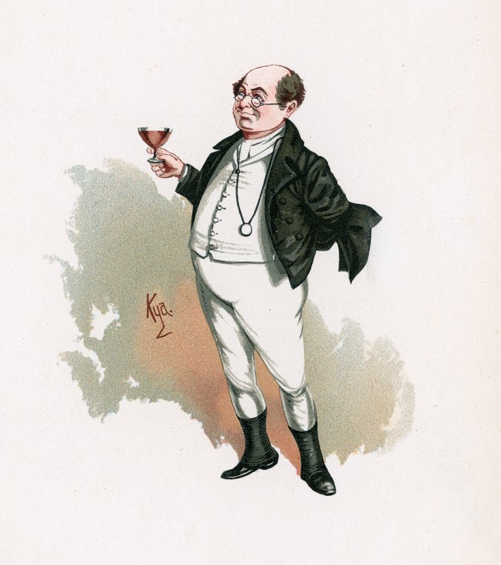 Mr. Pickwick, illustration fra 