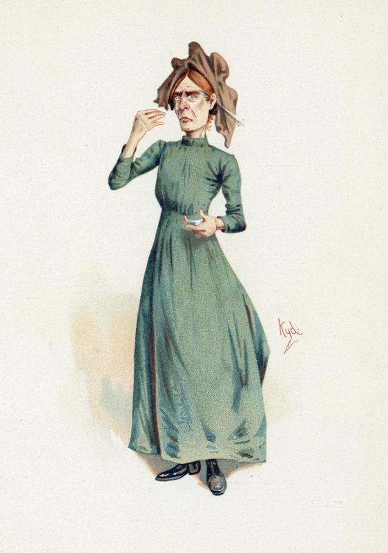 Sally Brass, illustration fra 